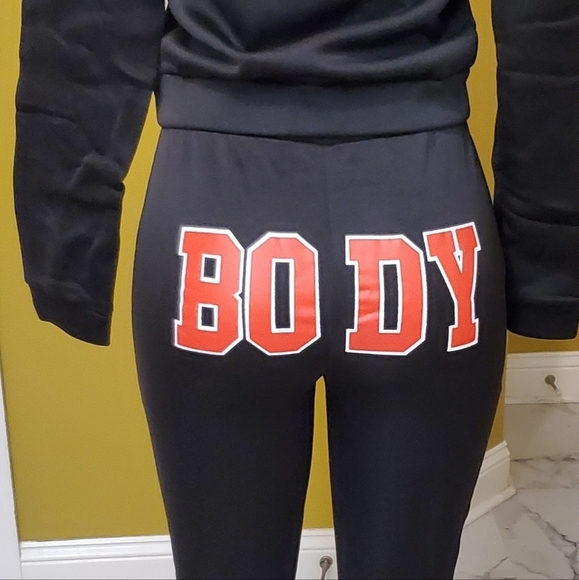 Two-piece (BODY)BLACK - Picture 8 of 9